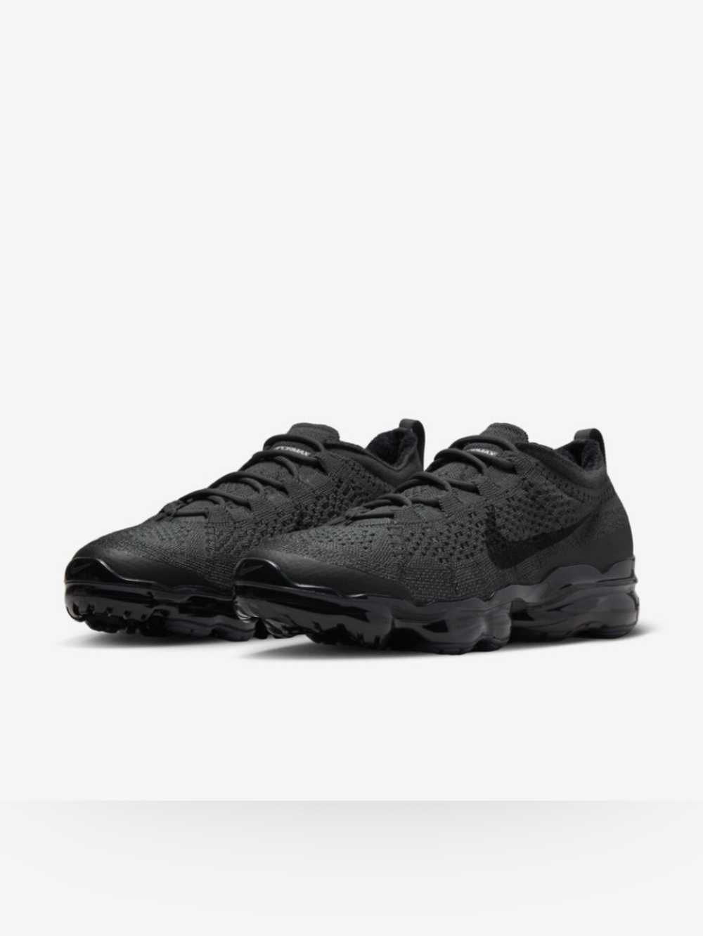 Nike Air VaporMax Flyknit Black Anthracite Running Shoes Sneakers Sz. 11